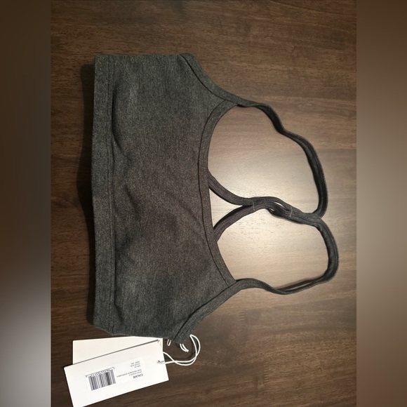 JW Calme NWT space dye ease cross back sports bra II XS HGR - Picture 2 of 10